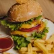 XL burger