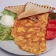 Omlet sa suvim vratom i kačkavaljem
