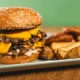 Cheese Burger + Onion Rings Obrok