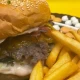 Double urnebes burger
