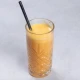 Smoothie banana, mleko, šumsko voće