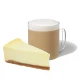 Grande Latte Slatka ponuda (Grande Latte+ kolač)