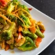 BROCOLLI CHICKEN WITH RICE